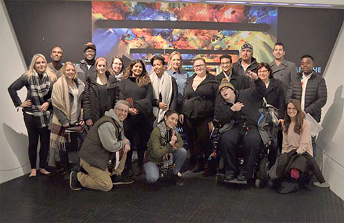 Photo de groupe - Le panel de jeunesse des services en milieu résidentiel