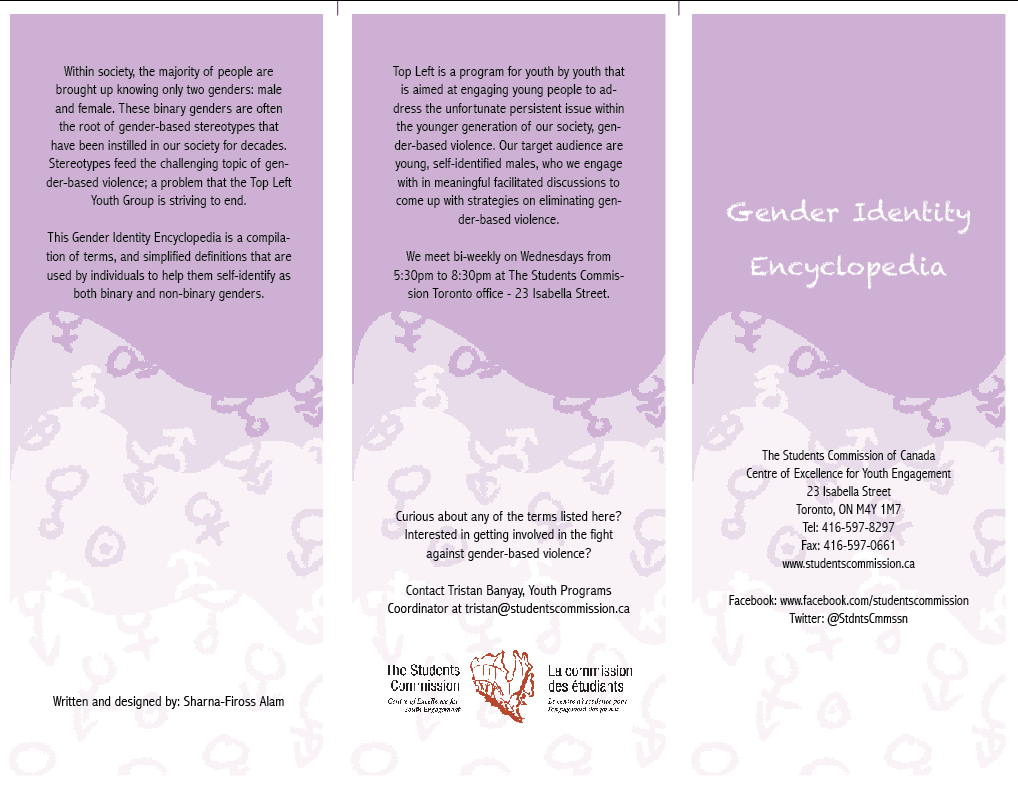 Gender Pamphlet